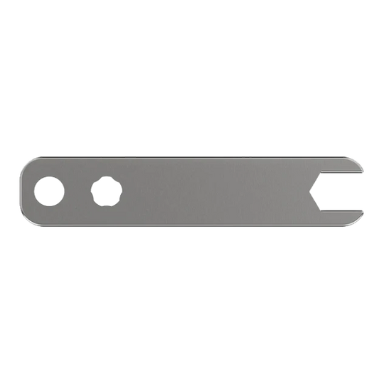 Caliburn EVO Point Driver Tool Abgebildet ist ein Werkzeug namens Point Driver Tool Lite. Das Tool ist für das Einsetzen von Dartspitzen geeignet.