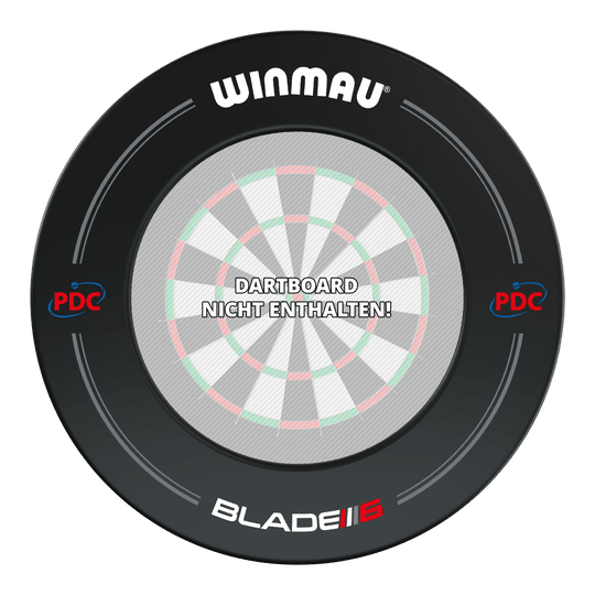 Winmau PDC Dartboard Surround - Black