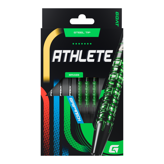 GOAT Athlete Green Brass Steeldarts - 10g