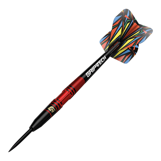 Das Produkt ist GOAT Athlete Red Tungsten Steeldarts. Die Darts sind für professionelle Spieler geeignet.