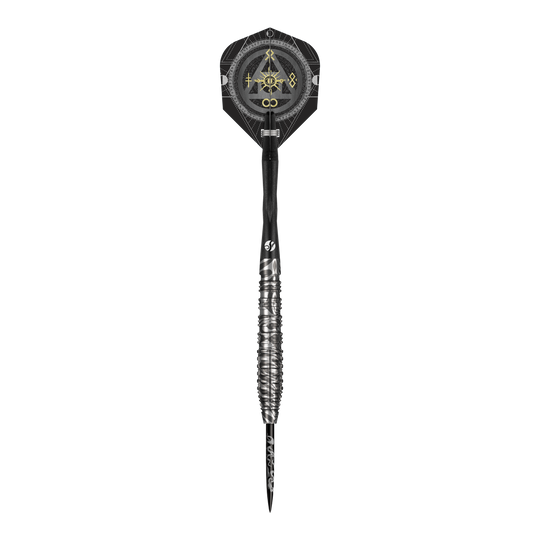 Shot Alchemy Runstel Steel Darts Zu sehen sind die Shot Alchemy Runstel Steeldarts. Die Darts sind speziell für präzises Werfen konzipiert.