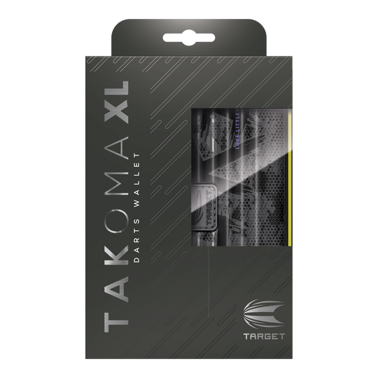 Takoma XL Ghost Series Luke Littler dart case Dieses Bild stellt das Takoma XL Ghost Series Luke Littler Dartcase dar. Es handelt sich um ein extra großes Dartcase für Darts und Zubehör.
