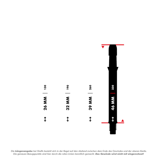 L-L-Style-Shafts Silent Straight - White