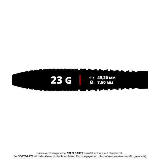 Target Japan Prime Series Zenith GEN2 Swiss Point Steel Darts - 23g Zu sehen ist Target Japan Prime Series Zenith GEN2 Swiss Point Steeldarts - 23g. Diese Darts eignen sich ideal für ambitionierte Spieler.