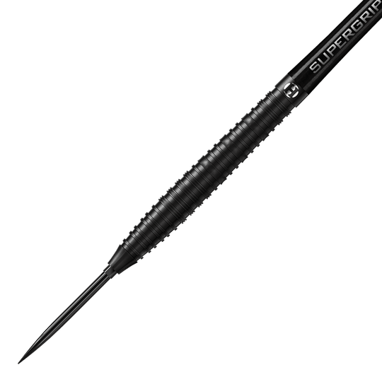 Harrows NX90 Black Edition Tapered Quick Point Steel Darts Hier sieht man die Harrows NX90 Black Edition Tapered Quick Point Steeldarts. Das Bild stellt die Details des Produkts dar.