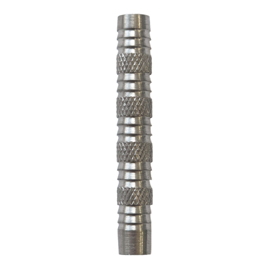Abgebildet ist das Produkt McDart Knurled Shark Softdart Barrels - 18g. Das Bild zeigt einen strukturierten Softdart-Barrel.