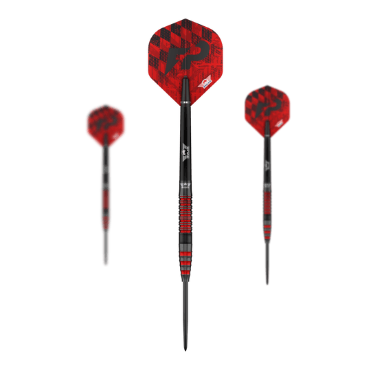 Bulls NL Florian Price Steeldarts - 23g Hier ist das Set Bulls NL Florian Preis Steeldarts - 23g zu sehen. Die Abbildung zeigt den gesamten Lieferumfang.