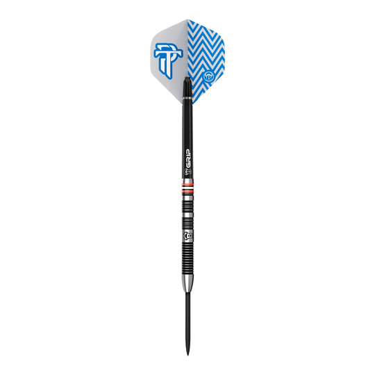 Bulls Challenger Patrick Tringler Steeldarts mit 21g Gewicht. Hier sieht man ein einzelnes Steeldart aus der Serie.