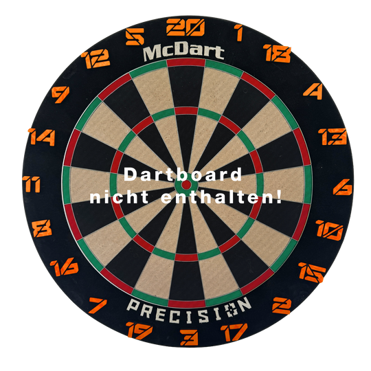 McDart Dartboard Number Rings / Number Ring Cyber Abgebildet ist ein Produkt mit dem Namen Cyber Orange Board. Das Bild zeigt keine weiteren spezifischen Details zum Produkt.