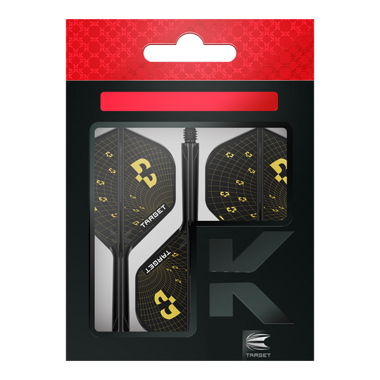 Dies ist ein Bild der Target K-Flex Bolide No2 Standard Flights. Die Flights werden für Darts verwendet und haben ein besonderes Design.
