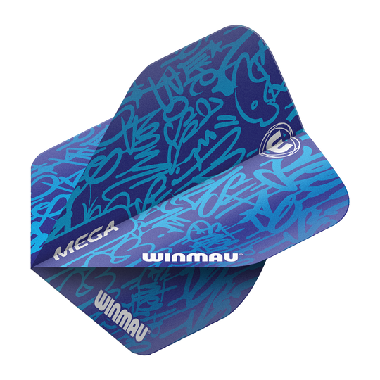 Winmau Mega Blue Standard Flights