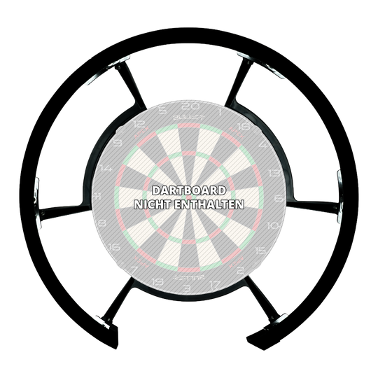 Bullet Radion 300 Lighting System Auf dem Bild ist das Bullet Radion 300 Beleuchtungs-System zu erkennen. Es sorgt für optimale Lichtverhältnisse beim Dartspiel.