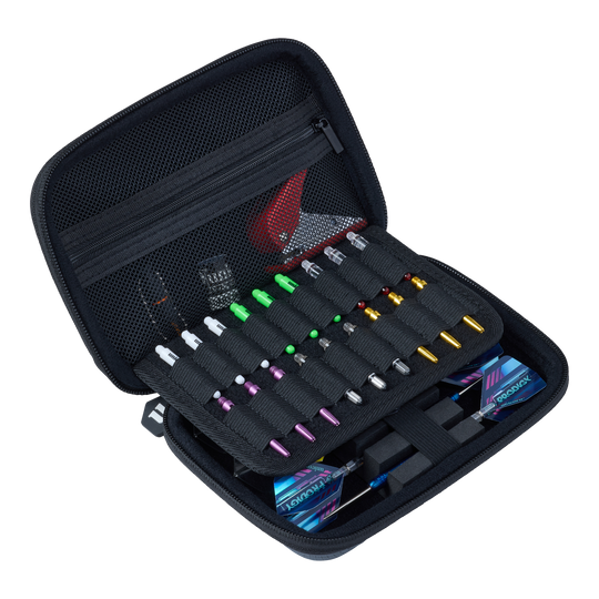 Unicorn Vanguard Medium Dartcase - Grey Zu sehen ist das Unicorn Vanguard Medium Dartcase in Grau. Es sorgt für eine sichere Aufbewahrung von Darts und Zubehör.