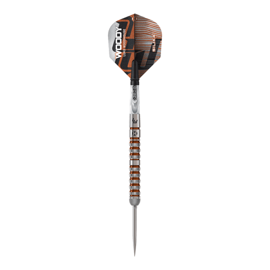 Harrow's Luke Woodhouse Series 3 Quick Point Steel Darts Zu sehen sind die Harrows Luke Woodhouse Series 3 Quick Point Steeldarts. Das Set ist ideal für ambitionierte Dartspieler.