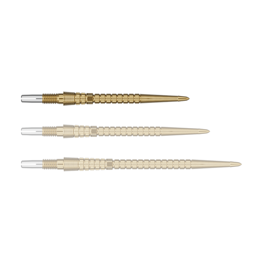 Target Chrono Swiss Storm Point Dart Tips - Gold Target Chrono Swiss Storm Point Dart Tips - Gold