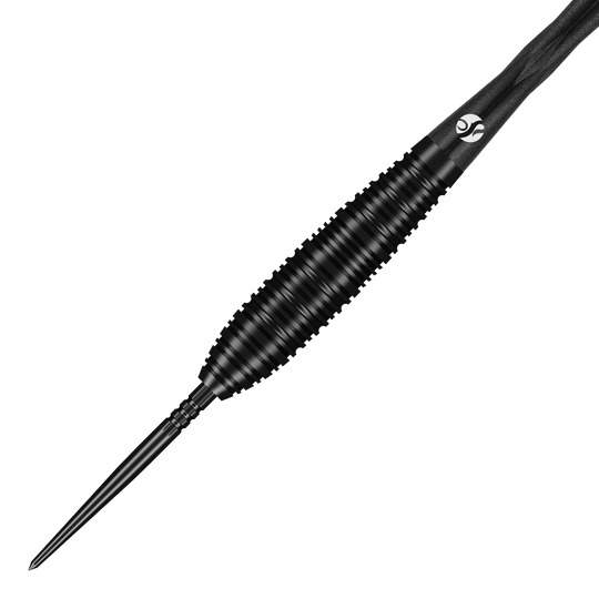 Zu sehen sind Shot ZEN Bomber Turbo Point Steeldarts. Diese Darts sind für erfahrene Steeldartspieler geeignet.
