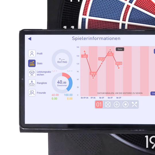 Karella CB-Smart Elektronische Soft-Dartscheibe