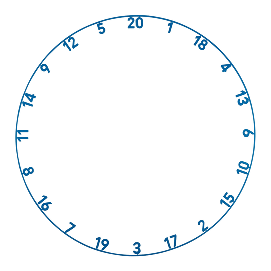 Precise 180 OnePiece Lasercut Number Ring Das Bild zeigt ONE1090_Precise180_OnePiece_Lasercut_Zahlenring_ArcticBlue_1. Die Abbildung dient zur Veranschaulichung dieses Produkts oder Dateinamens.