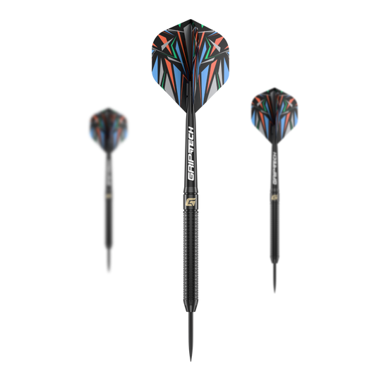 GOAT Athlete Black Brass Steeldarts - 13g