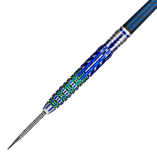 Shot Celt Merlin steel darts Das Bild zeigt die Shot Celt Merlin Steeldarts. Sie sind für das Dartspiel konzipiert.