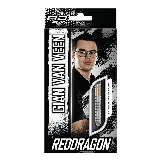 Red Dragon Gian Van Veen Brass Steeldarts - 21 g