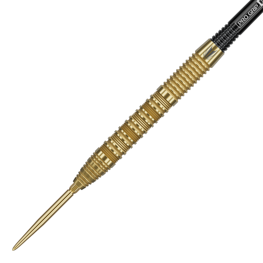 Gezeigt wird das Produkt Target Bolide Envy 01 Swiss Point Steeldarts. Diese Steeldarts sind speziell für präzises Werfen entwickelt.
