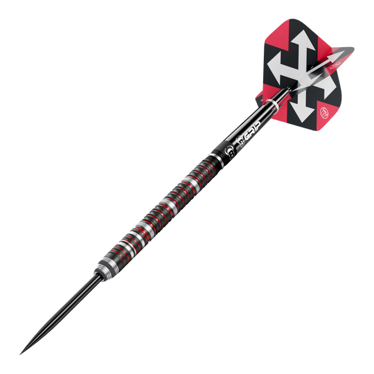 Bulls Sixty S2 steel darts Das Bild zeigt die Bulls Sixty S2 Steeldarts. Die Darts sind für präzises Werfen beim Dartspiel entworfen.