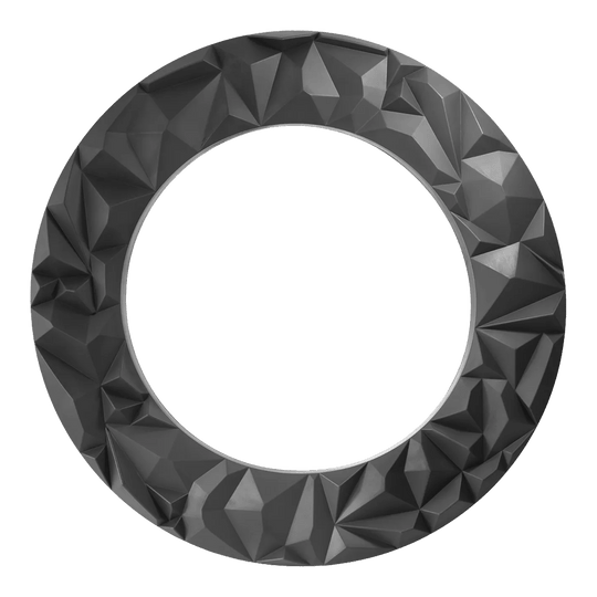 Precise 180 3D Dartboard Surround Subterra - Graphite Hier ist das Precise 180 3D Dartboard Surround Subterra - Graphite abgebildet. Das Produkt bietet Schutz für die Wand hinter dem Dartboard.