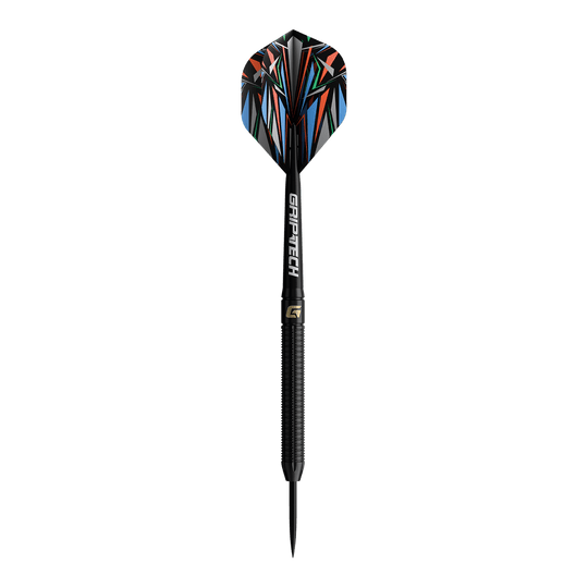 GOAT Athlete Black Tungsten Steel Darts Abgebildet ist das Produkt GOAT Athlete Black Tungsten Steeldarts. Es handelt sich um hochwertige Steeldarts mit schwarzem Wolfram-Schaftelement.