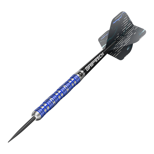 GOAT Surfer Steel Darts Abgebildet sind die GOAT Surfer Steeldarts. Das Produkt eignet sich für präzises Dartspielen.