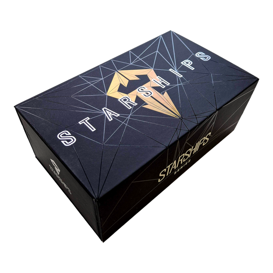 Caliburn Starships Series Sunspear Steeldarts - 19g ist auf diesem Bild zu sehen. Die Steeldarts verfügen über ein elegantes Design.