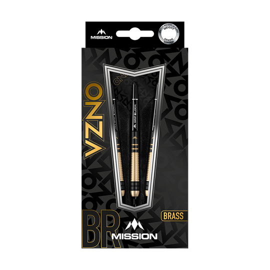 Mission Onza Model 2 Black Gold Soft Darts - 18g