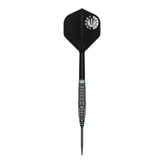 Dargestellt ist das Produkt Target Japan Prime Series Akito Yamagata Scream GEN2 Swiss Point Steeldarts - 23g. Es handelt sich um hochwertige Steeldarts für Wettkampfspieler.