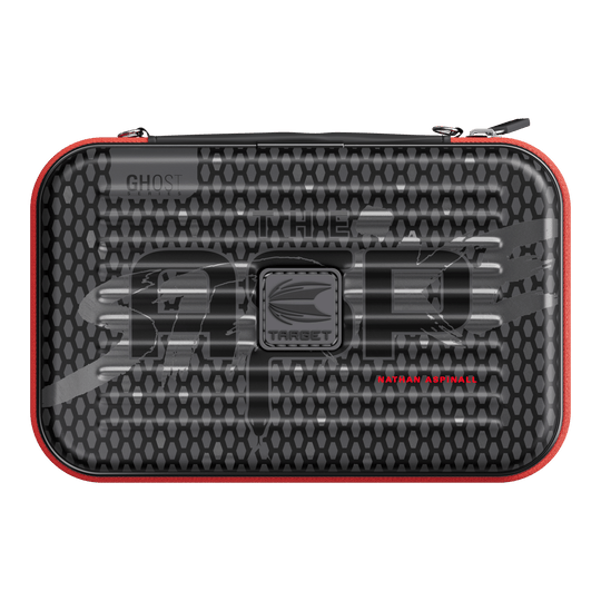 Takoma XL Ghost Series Nathan Aspinall dart case Das Bild zeigt das Takoma XL Ghost Series Nathan Aspinall Dartcase. Das Dartcase ist speziell für Dartspieler entworfen.