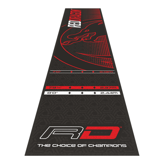 Red Dragon Soft-Feel Dart Mat Dart Carpet 2024