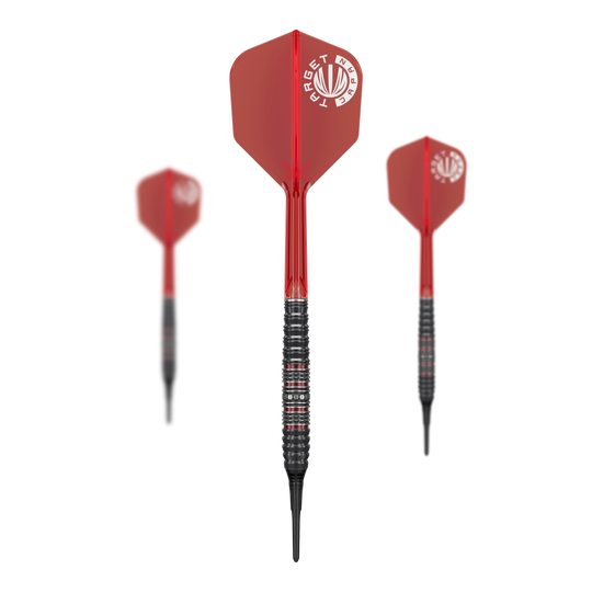 Target Japan Prime Series Diamond Kosuzu Iwoa GEN4 Soft Darts - 18g Zu sehen ist ein Set der Target Japan Prime Series Diamond Kosuzu Iwoa GEN4 Softdarts - 18g. Das Set eignet sich ideal für professionelles Dartspiel.