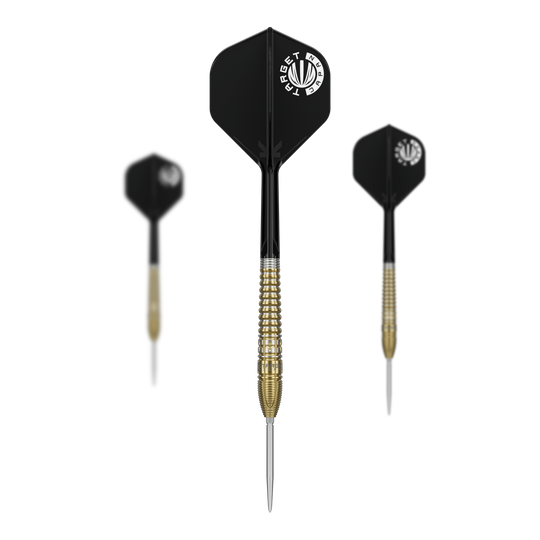 Target Japan Prime Series Harith Lim HotShot GEN3 Swiss Point Steeldarts Das Bild stellt das Set der Target Japan Prime Series Harith Lim HotShot GEN3 Swiss Point Steeldarts dar. Dieses Dart-Set ist ideal für anspruchsvolle Spieler.