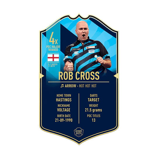 Ultimate Darts Card - Rob Cross 