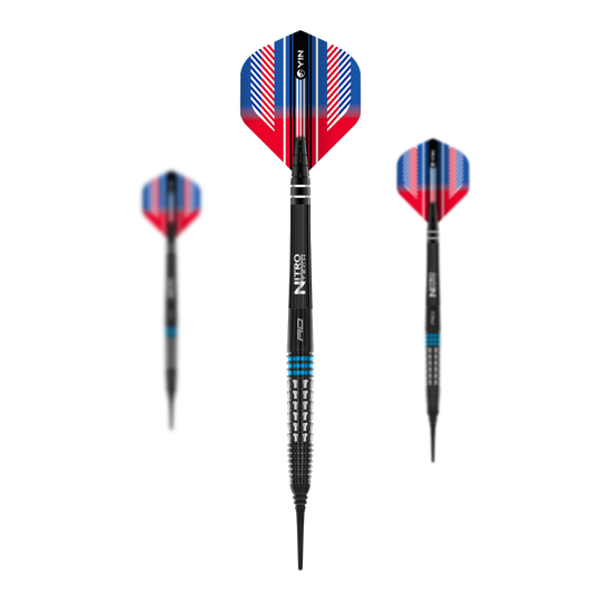 Red Dragon Vengeance Blue Soft Darts - 20g