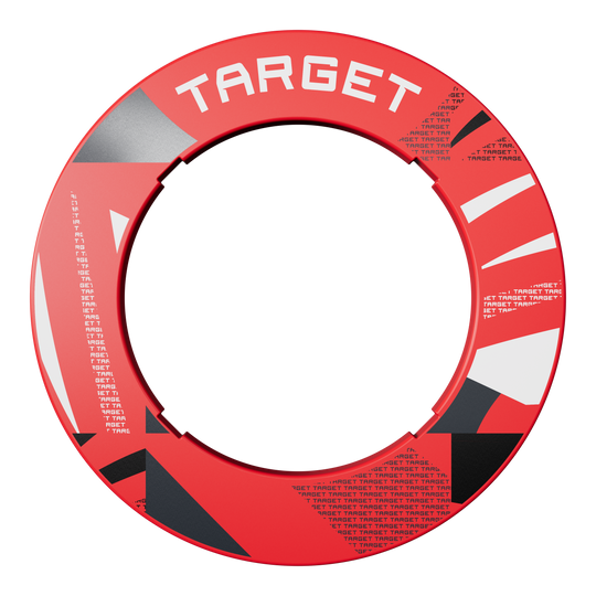 Target Notched Patterned Dartboard Surround