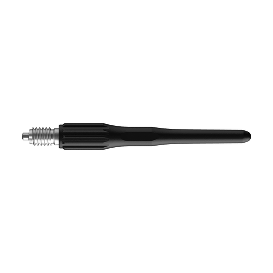 Das Produkt zeigt Bulls NL Convertible Point Softdartspitzen - 15er Pack in Schwarz. Die Spitzen sind für Softdarts gedacht.