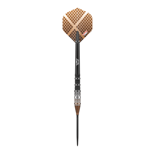 Bulls NL Max Hopp 95% Convertible Points Steeldarts Die Bulls NL Max Hopp 95% Convertible Points Steeldarts werden als einzelne Darts präsentiert. Sie eignen sich hervorragend für professionelle Dartspieler.