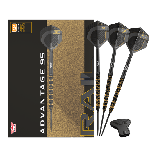 Bulls NL Advantage 95 Rail Convertible Point Steel Darts Bulls NL Advantage 95 Rail Convertible Point Steel Darts