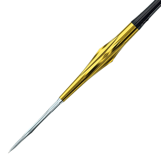 Caliburn Starships Series Sunspear Steel Darts - 19g Abgebildet sind die Caliburn Starships Series Sunspear Steeldarts, 19 Gramm schwer. Diese Darts sind ideal für Präzision und Kontrolle beim Spiel.