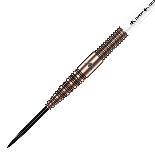 Auf dem Foto sind Mission Cam Crabtree V2 95% Tungsten Steeldarts abgebildet. Sie eignen sich ideal für fortgeschrittene Dartspieler.