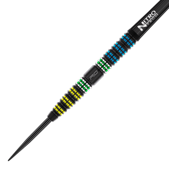 Red Dragon Dragonfly 95 Black Tapered Steel Darts Das Produkt Red Dragon Dragonfly 95 Black Tapered Steeldarts ist im Bild als Set abgebildet. Die Barrels haben ein dynamisches Aussehen.
