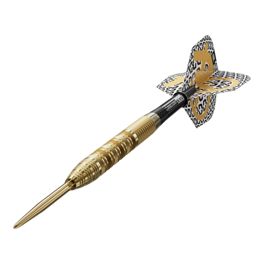 Dargestellt sind die Target Bolide Envy 01 Swiss Point Steeldarts. Die Steeldarts zeichnen sich durch ihr modernes Design aus.