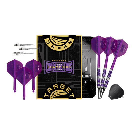 Target Japan Diamond GEN3 Constructors Champions Limited Darts - 20g. Ein limitiertes Dart-Set mit edlem Design und 20g Gewicht.