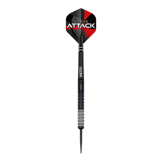 Red Dragon Rob Owen Stack Attack Steeldarts - 22g Dies ist das Produkt Red Dragon Rob Owen Stack Attack Steedarts - 22g. Zu sehen sind Steeldarts mit dem entsprechenden Markennamen.