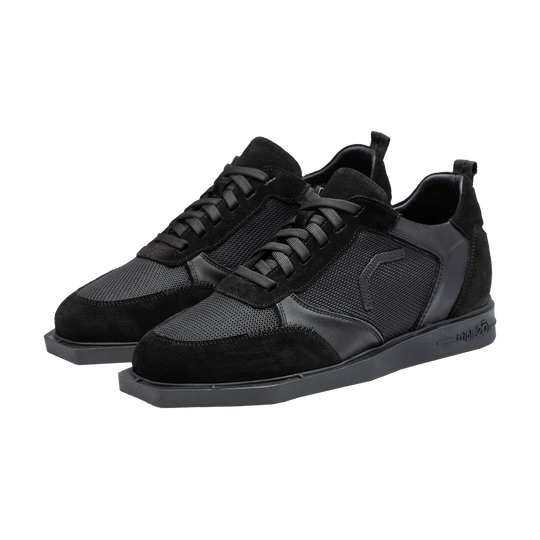 Triple20 Textile Leather Dart Shoes - Black